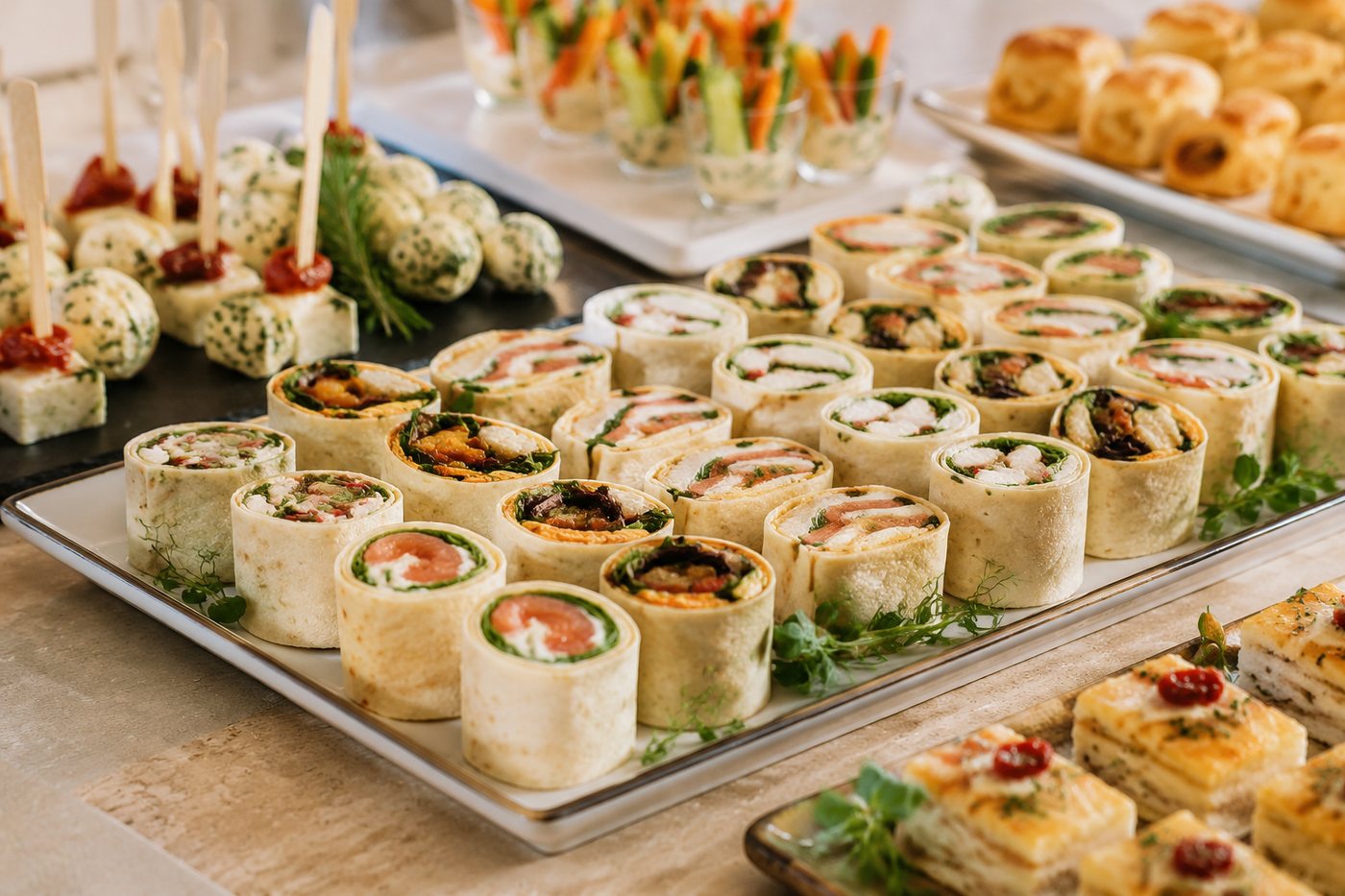 Finger food ikram sunumu
